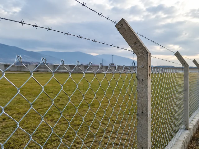 Tel Örgü Ankara – Bahçe Teli, Çit Teli ve Dikenli Tel Uygulaması Ankara tel örgü uygulamasında galvaniz bahçe teli, beton direk ve üst dikenli tel güvenlik hattı